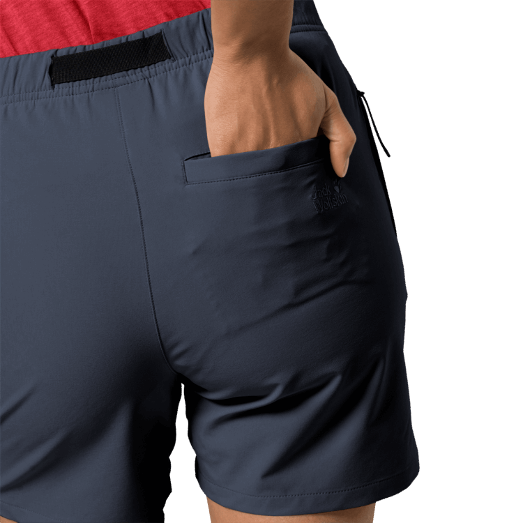 Origins Brand Jack Wolfskin Night Blue Women's Summer Lifestyle Shorts