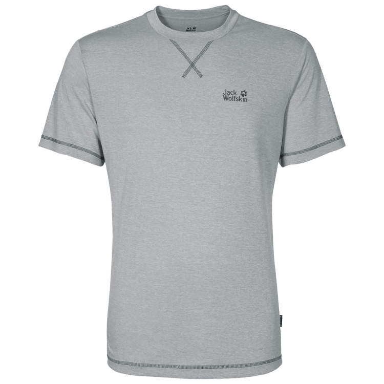 Fashion Men's Crosstrail T Brand Jack Wolfskin Silver Grey