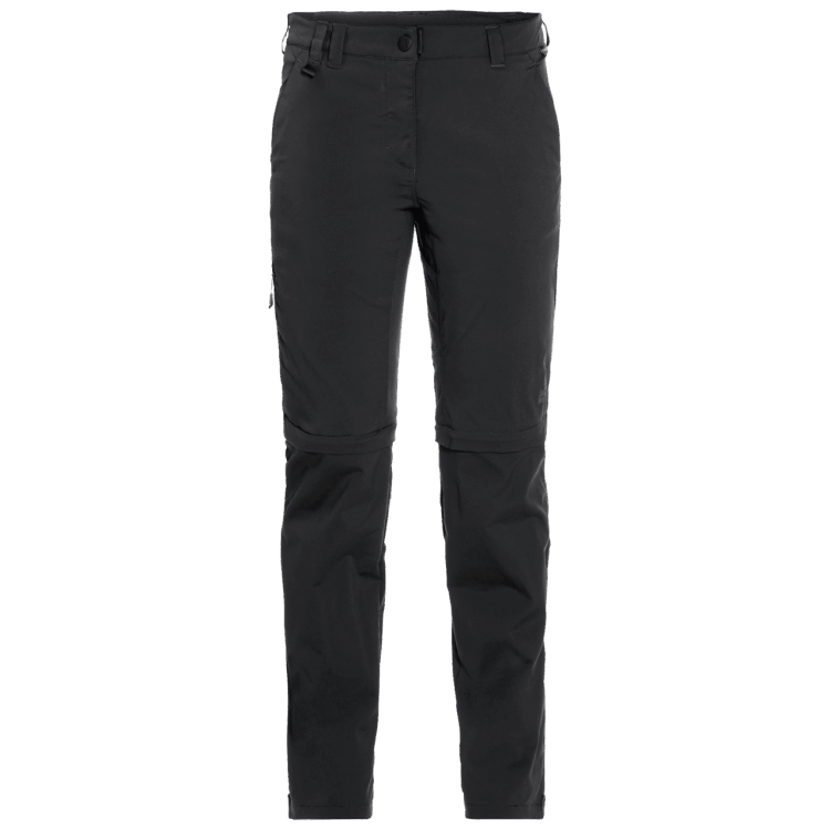 Brand Jack Wolfskin Origin Black Women's Activate Light Zip Off