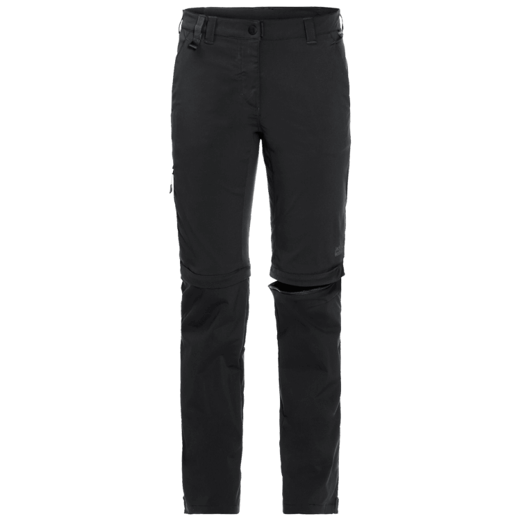 Brand Jack Wolfskin Origin Black Women's Activate Light Zip Off