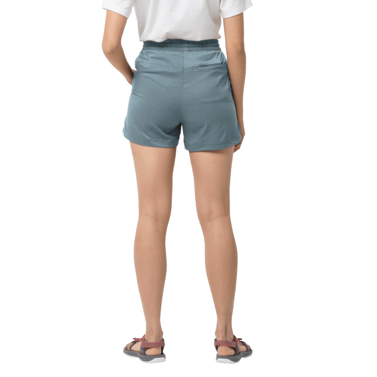 Teal Grey Collections Women's Senegal Shorts Brand Jack Wolfskin