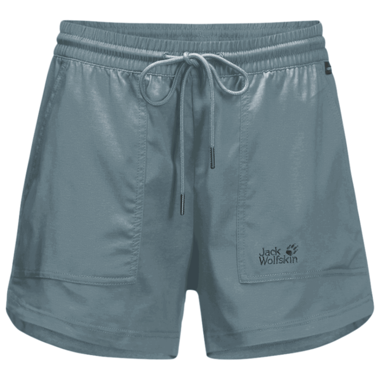 Teal Grey Collections Women's Senegal Shorts Brand Jack Wolfskin