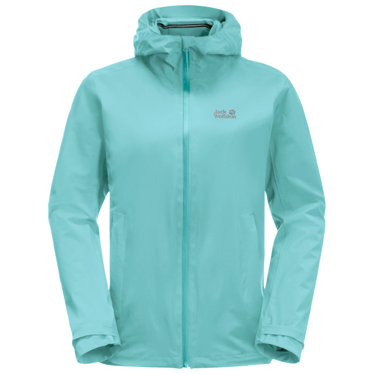 New Peppermint Women's Pack & Go Shell Brand Jack Wolfskin