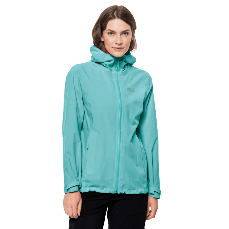 New Peppermint Women's Pack & Go Shell Brand Jack Wolfskin