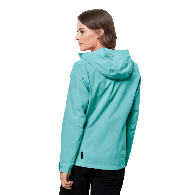 New Peppermint Women's Pack & Go Shell Brand Jack Wolfskin