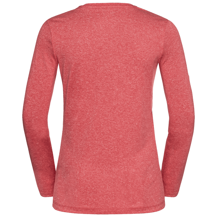 Women's Sky Thermal Ls T Origins Coral Red Brand Jack Wolfskin