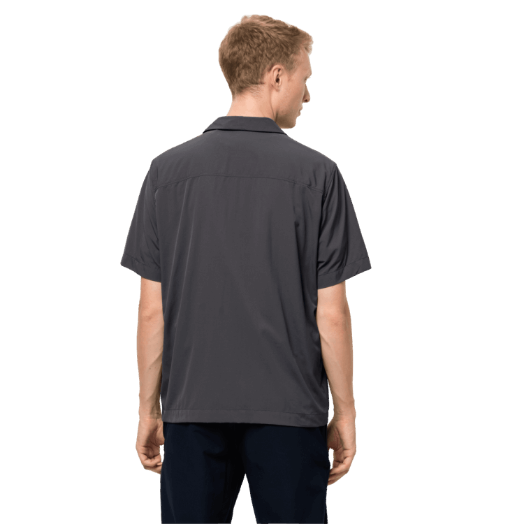 Brand Jack Wolfskin Men's Atacama Shirt Collections Asphalt