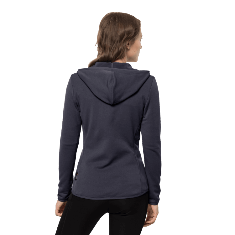 Women's Turbulence Fleece Brand Jack Wolfskin Origins Graphite
