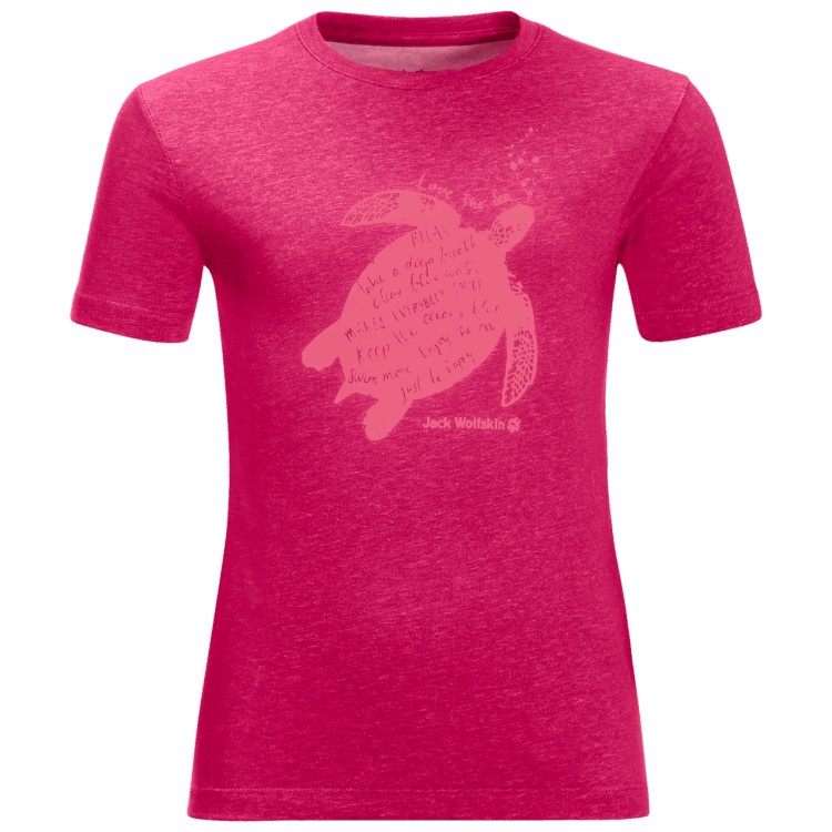 Best Brand Jack Wolfskin Kid's Ocean Turtle T Orchid