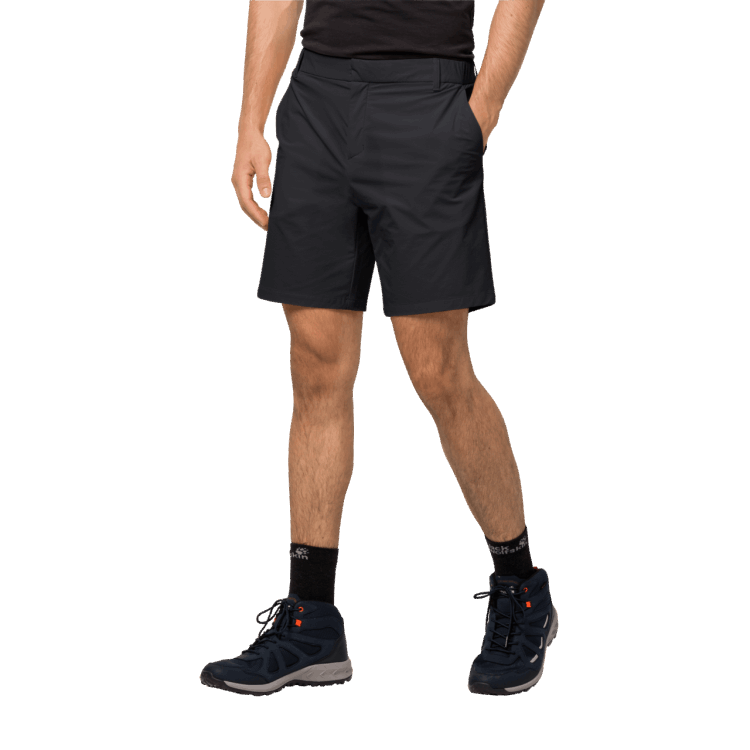 Brand Jack Wolfskin Men's Pack & Go Short Black Origin