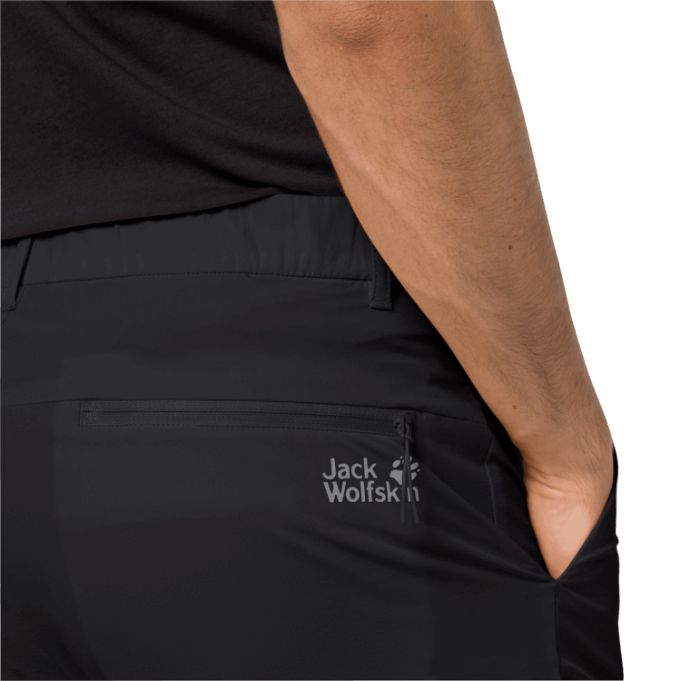Brand Jack Wolfskin Men's Pack & Go Short Black Origin