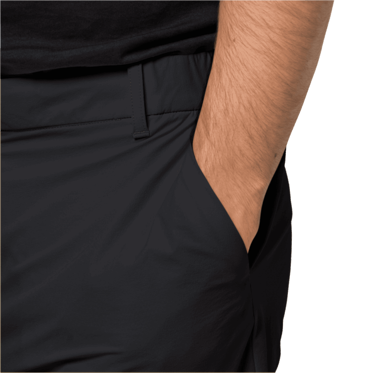 Brand Jack Wolfskin Men's Pack & Go Short Black Origin