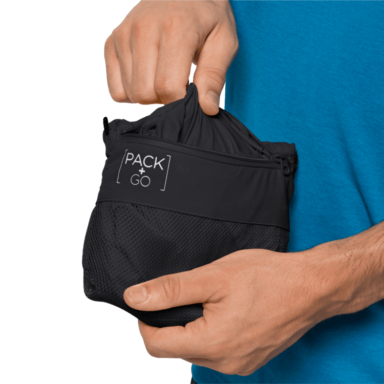 Brand Jack Wolfskin Men's Pack & Go Short Black Origin
