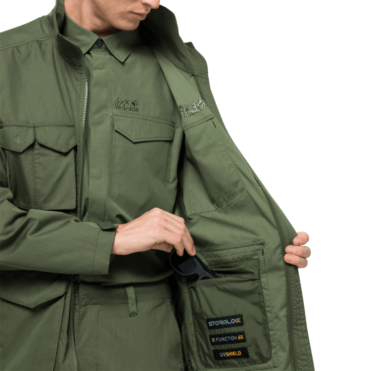 Men's Lakeside Trip Jacket Greenwood Brand Jack Wolfskin Collections