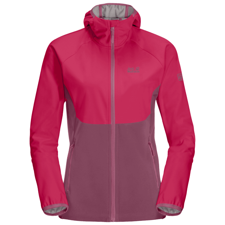 Violet Quartz Brand Jack Wolfskin Women's Go Hike Softshell