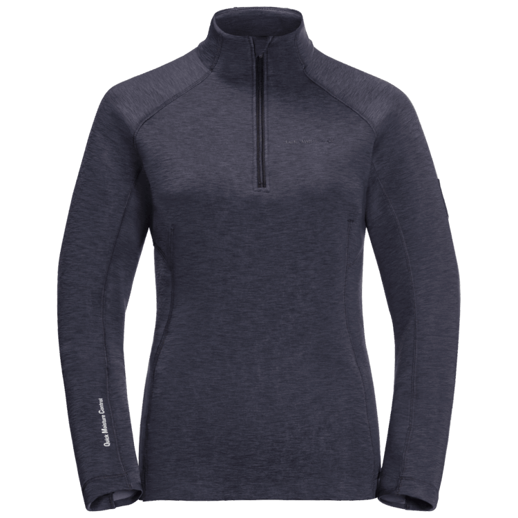 Graphite Brand Jack Wolfskin Women's Athletic 1/2 Zip Original