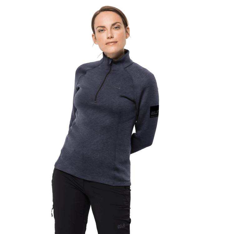 Graphite Brand Jack Wolfskin Women's Athletic 1/2 Zip Original