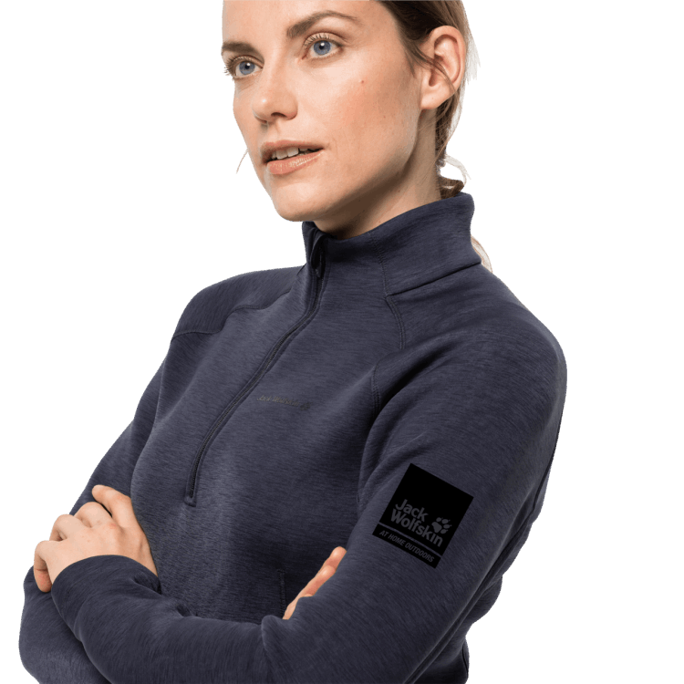 Graphite Brand Jack Wolfskin Women's Athletic 1/2 Zip Original