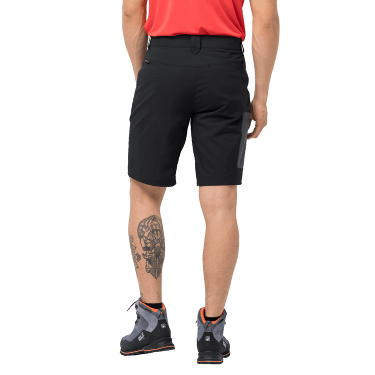 Brand Jack Wolfskin Collections Men's Active Track Shorts Black