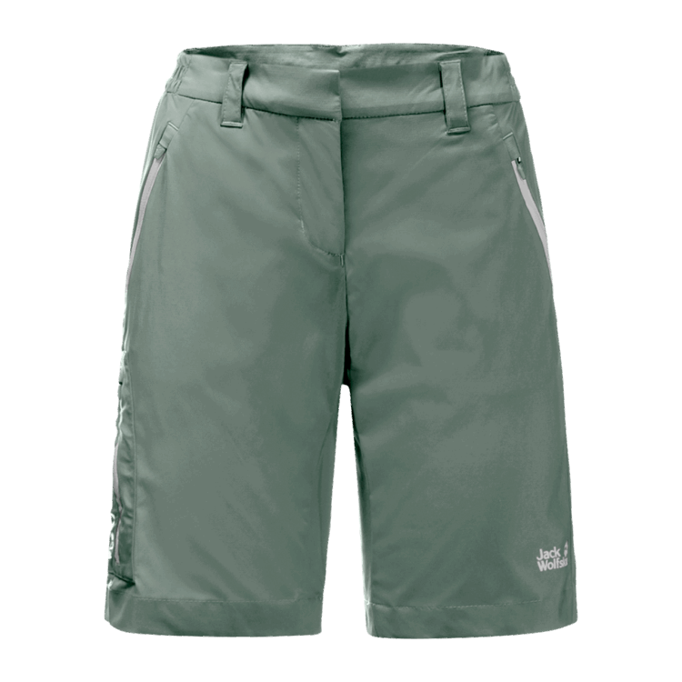 Women's Overland Shorts Hedge Green Brand Jack Wolfskin Collections