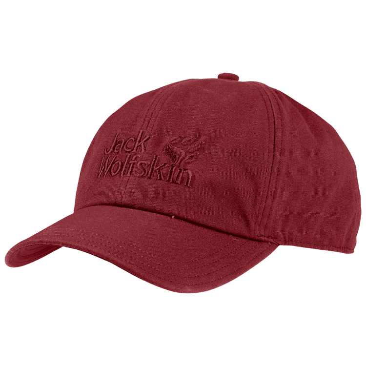 Red Maroon Original Brand Jack Wolfskin Baseball Cap
