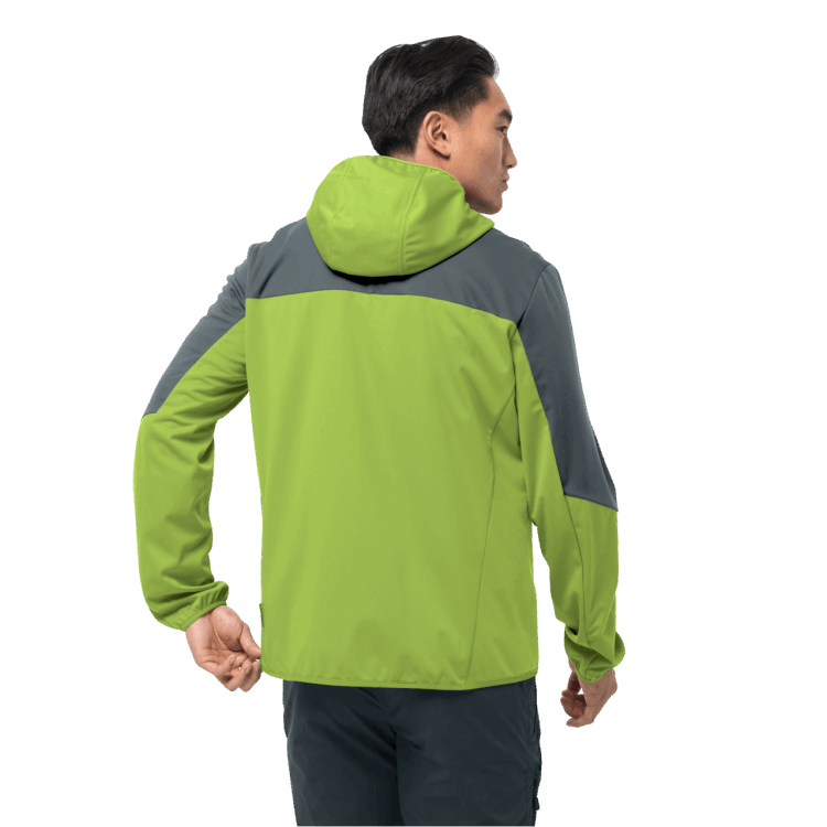 Brand Jack Wolfskin New Men's Go Hike Softshell Spring Lime