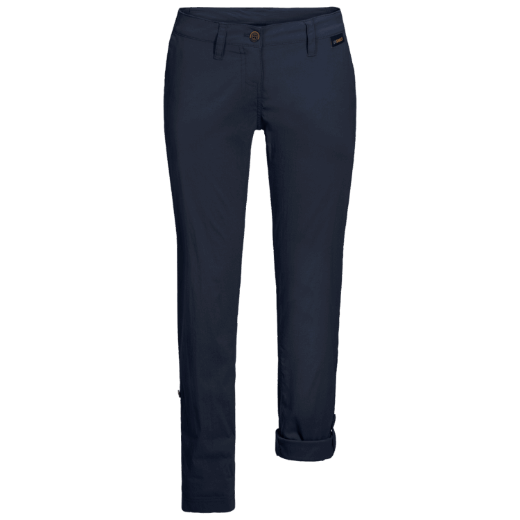 Collection Brand Jack Wolfskin Midnight Blue Women's Desert Roll-Up Pants