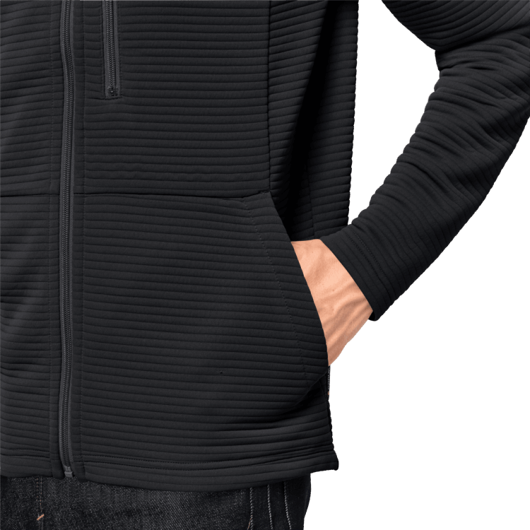 Black New Brand Jack Wolfskin Men's Modesto Jacket