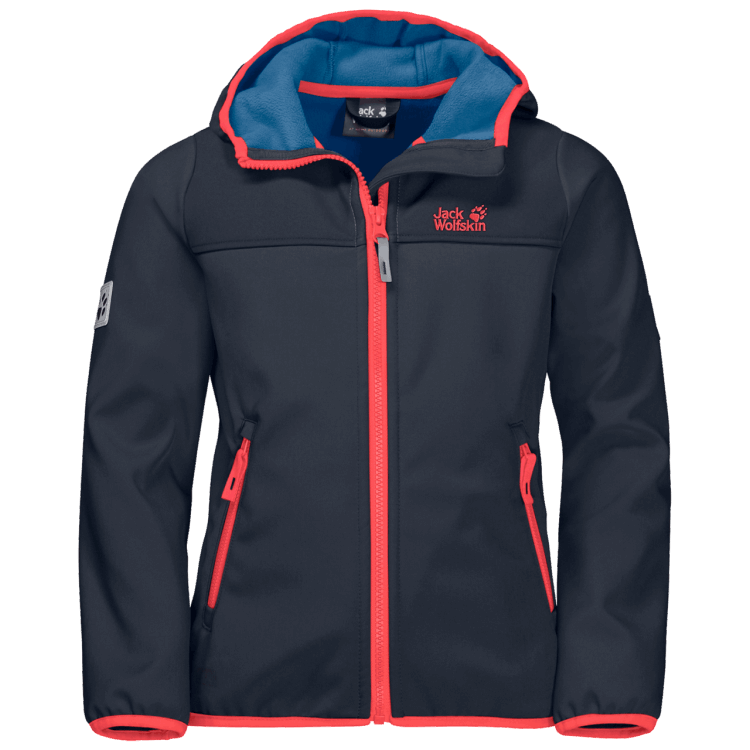 Night Blue Brand Kid's Fourwinds Jacket Brand Jack Wolfskin