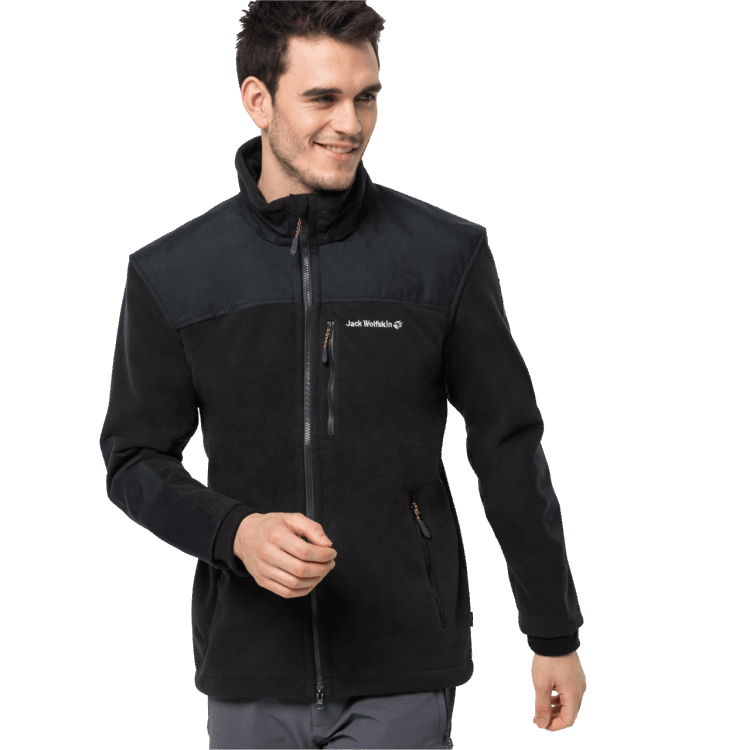 Black Hot Blizzard Brand Jack Wolfskin