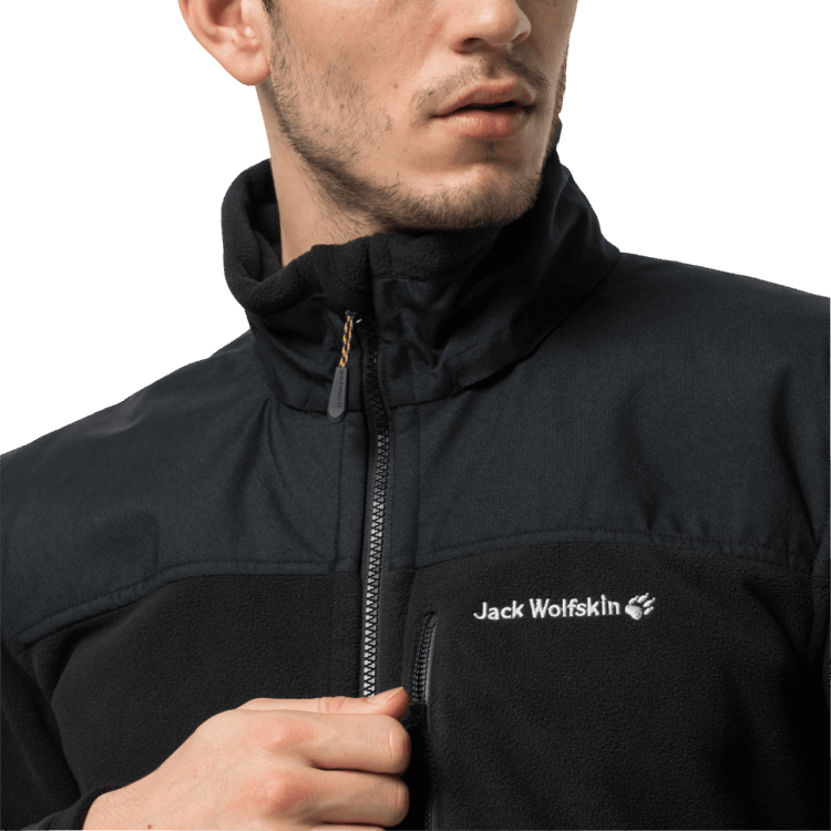 Black Hot Blizzard Brand Jack Wolfskin