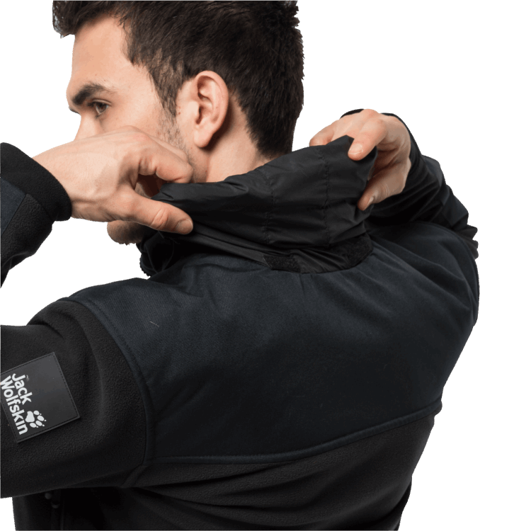 Black Hot Blizzard Brand Jack Wolfskin