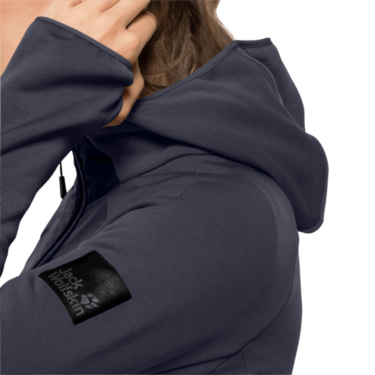 Origins Brand Jack Wolfskin Women's Tasman Cloud Fleece Graphite