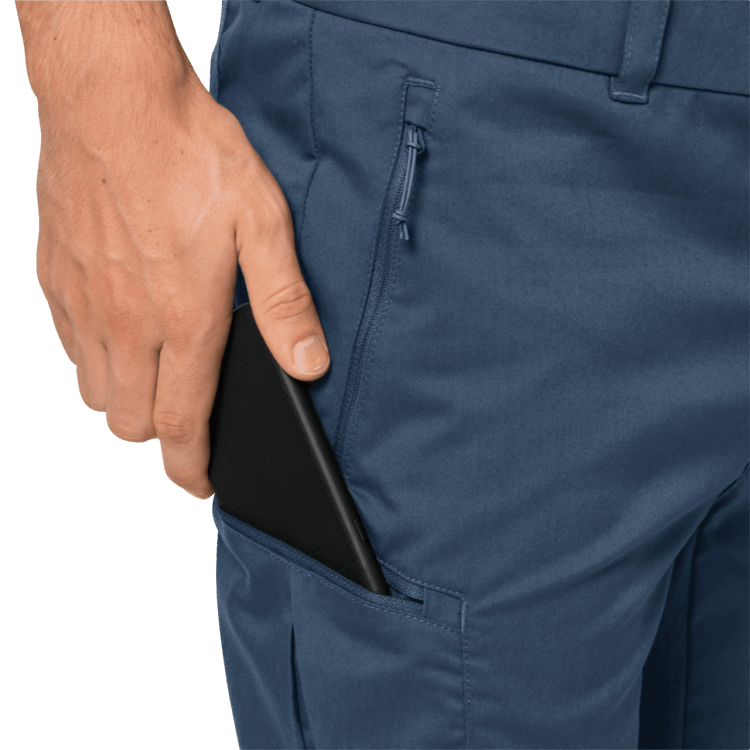 Brand Jack Wolfskin Thunder Blue Men's Activate Tour Short Origin
