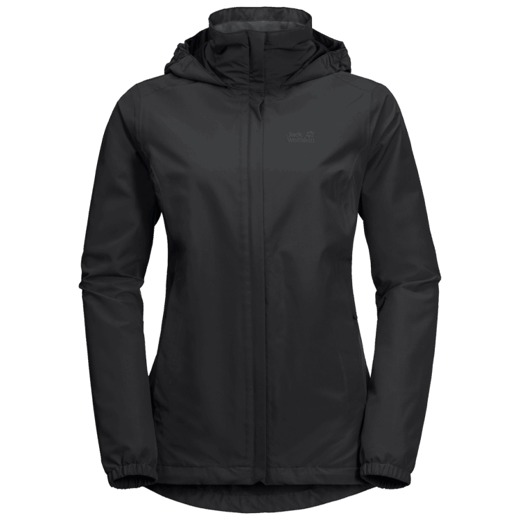 Women's Stormy Point Jacket Brand Jack Wolfskin Collections Black