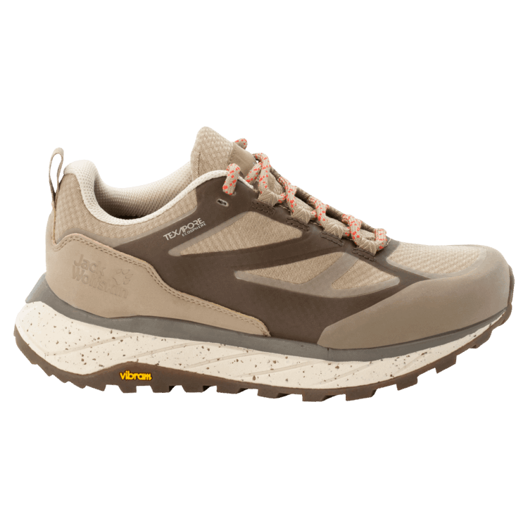 Beige-Light Beige Collections Brand Jack Wolfskin Women's Terraventure Texapore Low