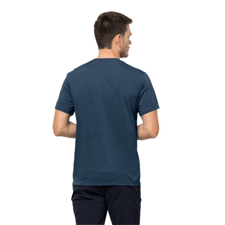 Origin Brand Jack Wolfskin Men's Crosstrail T Thunder Blue