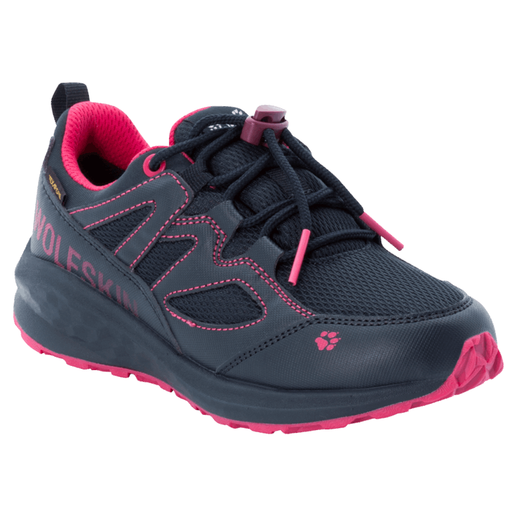 Kid's Unleash 4 Speed Texapore Brand Jack Wolfskin Blue-Pink New