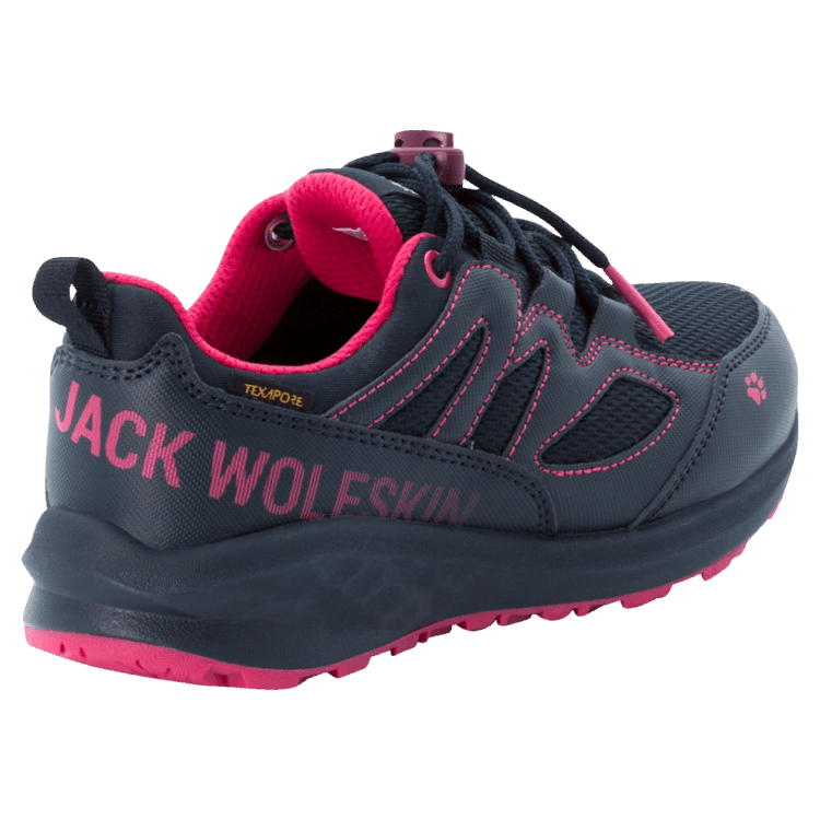 Kid's Unleash 4 Speed Texapore Brand Jack Wolfskin Blue-Pink New