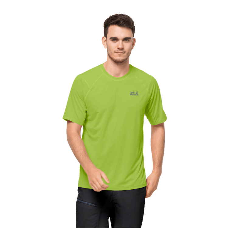 Men's Tourer Vent T Fashion Spring Lime Brand Jack Wolfskin