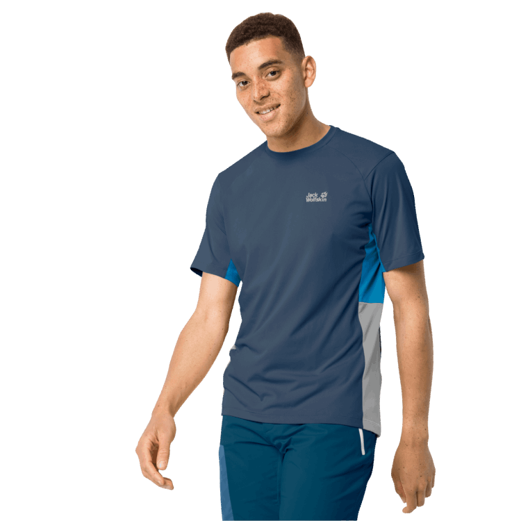 Brand Jack Wolfskin Origin Men's Narrows T Thunder Blue