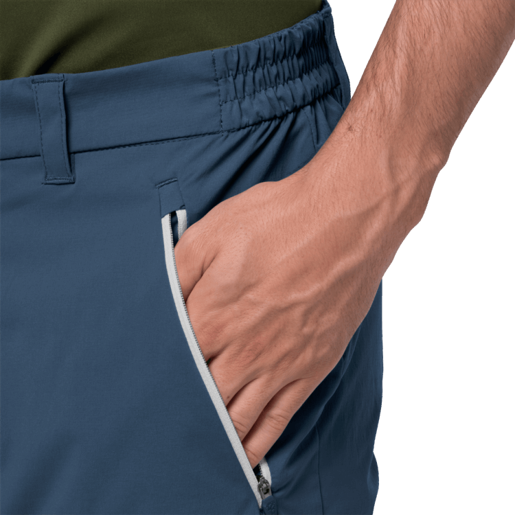 Men's Overland Pants Brand Jack Wolfskin Thunder Blue Original