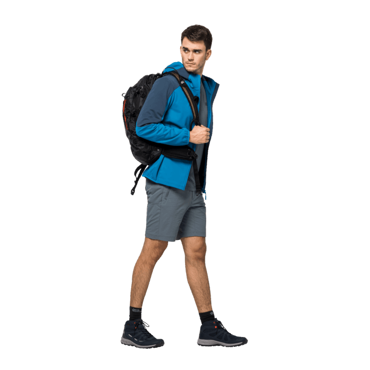 Brand Jack Wolfskin Blue Pacific Hot Men's Go Hike Softshell