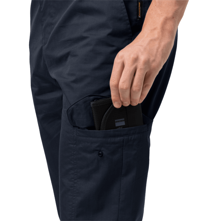 Men's Lakeside Trip Pants Brand Jack Wolfskin Night Blue