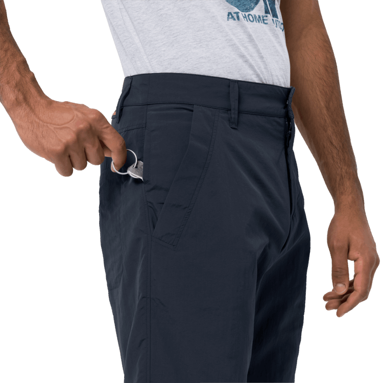 Night Blue Men's Desert Valley Shorts Brand Jack Wolfskin Original
