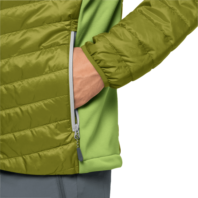 Men's Routeburn Jacket Golden Cypress Collection Brand Jack Wolfskin