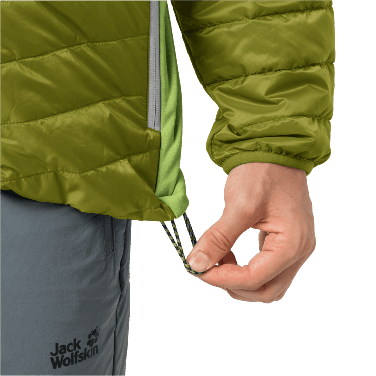 Men's Routeburn Jacket Golden Cypress Collection Brand Jack Wolfskin