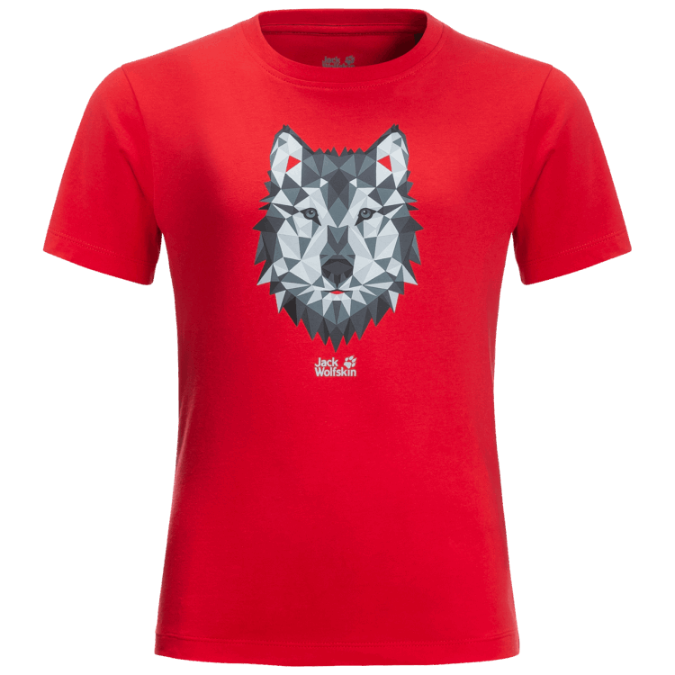 Brand Jack Wolfskin Best Kid's Brand Wolf T Peak Red