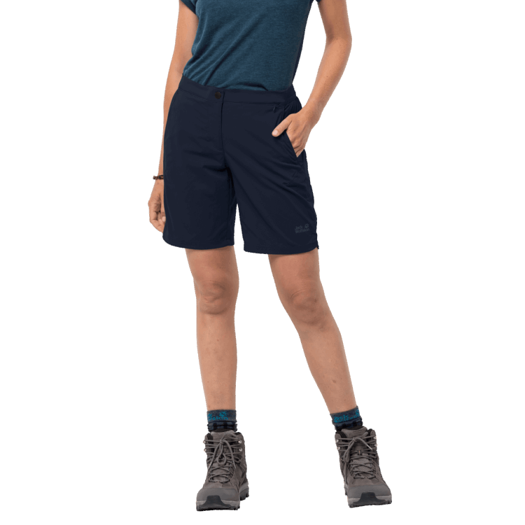 Women's Hilltop Trail Shorts Collections Brand Jack Wolfskin Midnight Blue