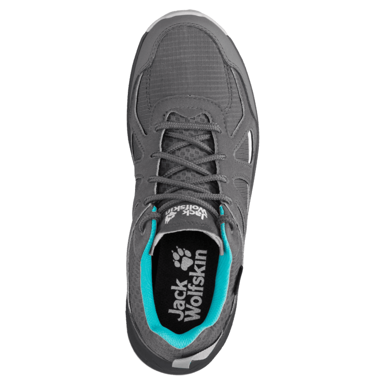 Origins Grey-Light Blue Women's Woodland 2 Texapore Low Brand Jack Wolfskin